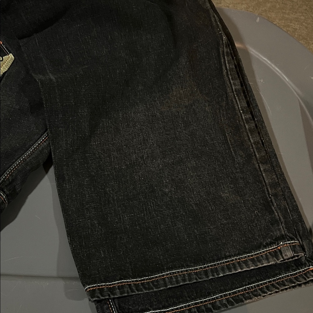 FUBU Men's Dark Gray Relaxed Jeans sz 46 -34 - Picture 5 of 5